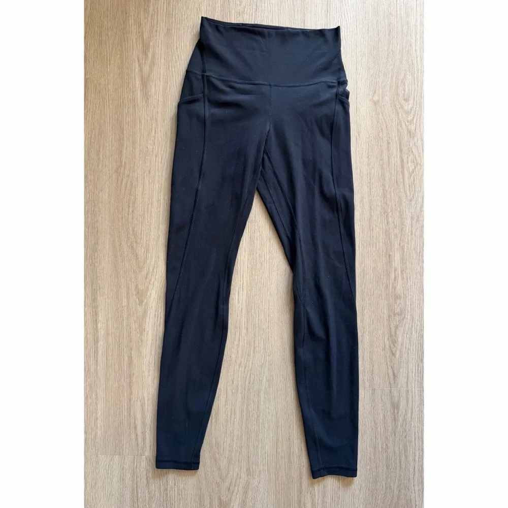 Lululemon Align High-Rise Pant with Pockets 28" in Black - Picture 6 of 12